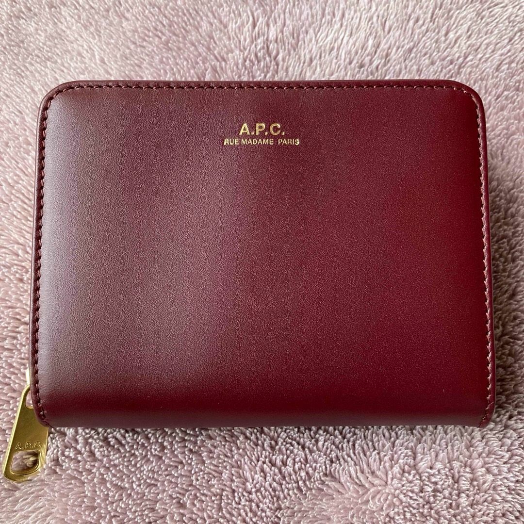 アーペーセー レディース 二つ折り財布 エマニエル コンパクト