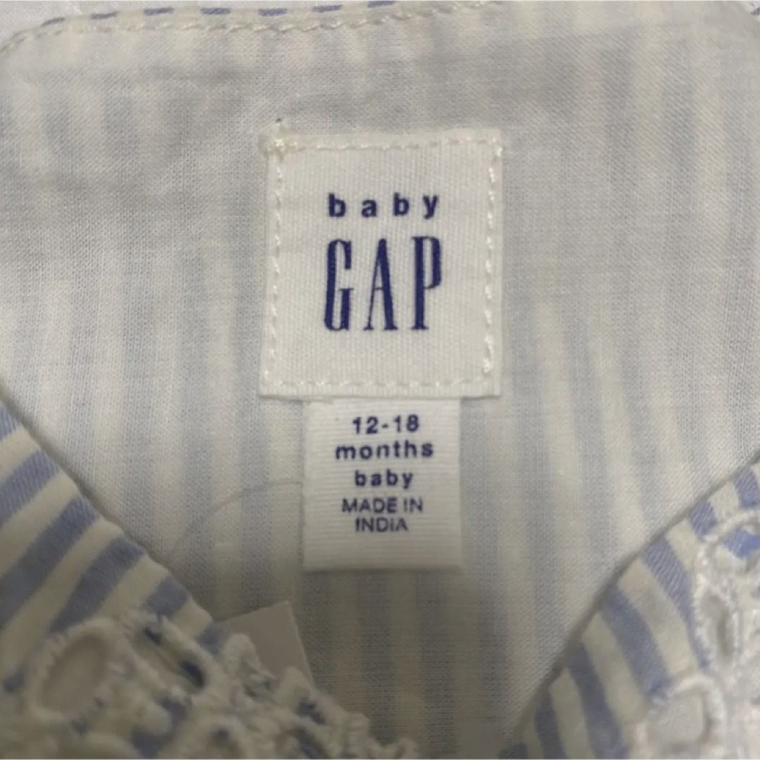babyGAP(ベビーギャップ)の【新品】baby gap✩ワンピース✩80（12-18M） キッズ/ベビー/マタニティのベビー服(~85cm)(ワンピース)の商品写真