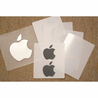 アップル(Apple)のApple Mac 付属ロゴシール 3種 6シート 新品未使用(その他)