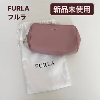 メール便送料無料05 ❤︎ 新品未使用!! FURLA ポーチ ピンク