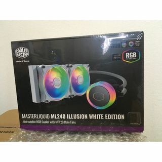 クーラーマスター(COOLER MASTER)のMasterLiquid ML240 Illusion WhiteEdition(PCパーツ)