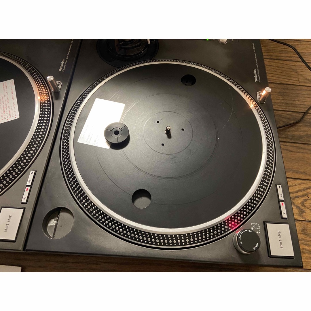 Technics SL-1200MK3 ターンテーブル2台 　          楽器のDJ機器(ターンテーブル)の商品写真