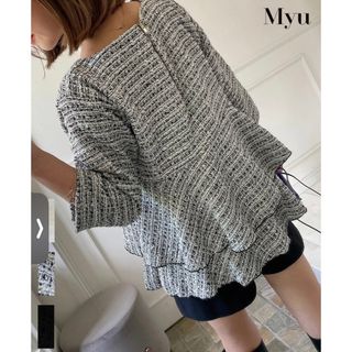 Myu♡ペプラムトップス(カットソー(長袖/七分))