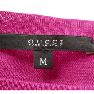 【GUCCI 美品】可愛いハートデザインのカシミヤニット・肌触りが最高☆