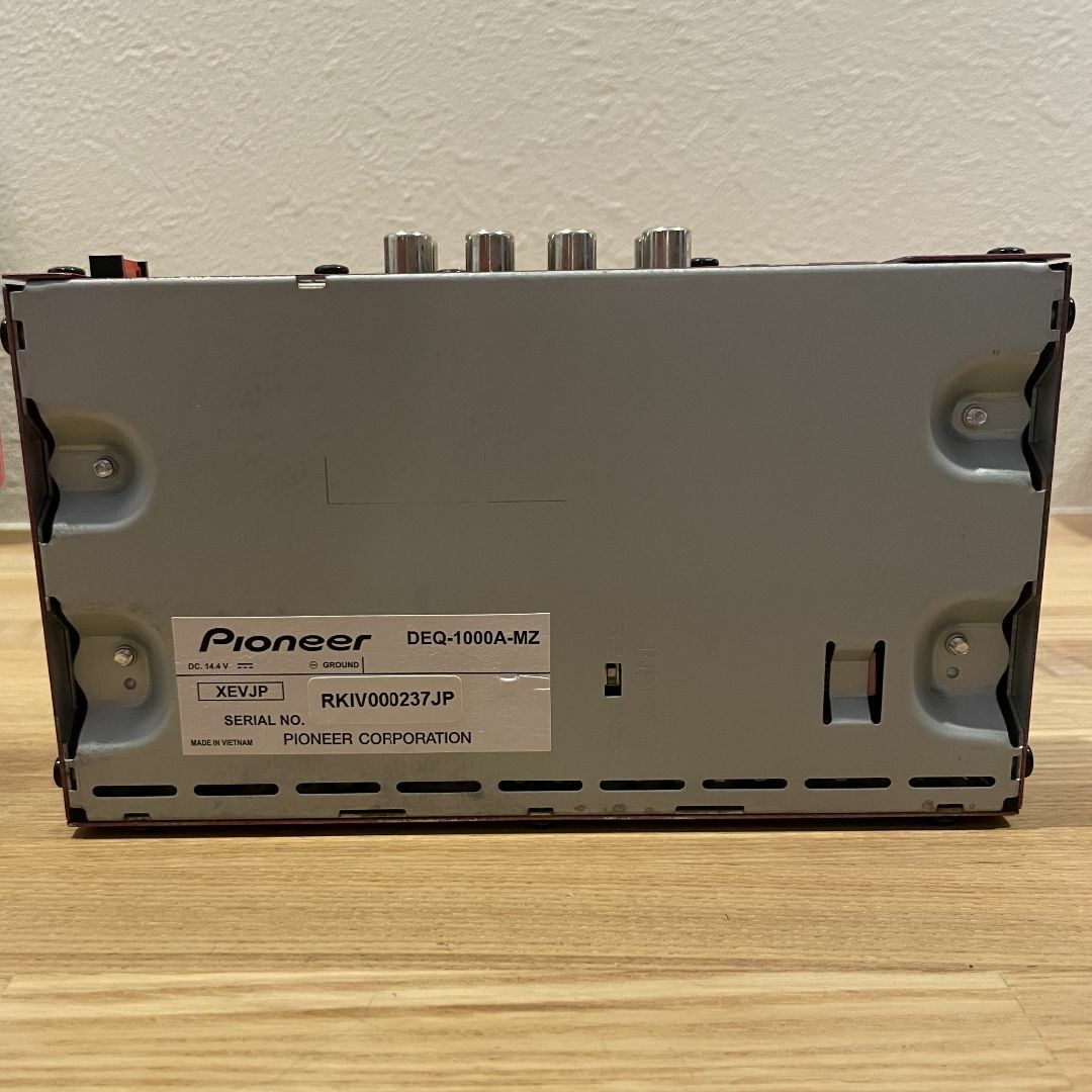 DEQ-1000A-MZ パイオニア カロッツェリア MAZDA 廃盤- DEQ-1000A-MZ パイオニア カロッツェリア MAZDA 廃盤-