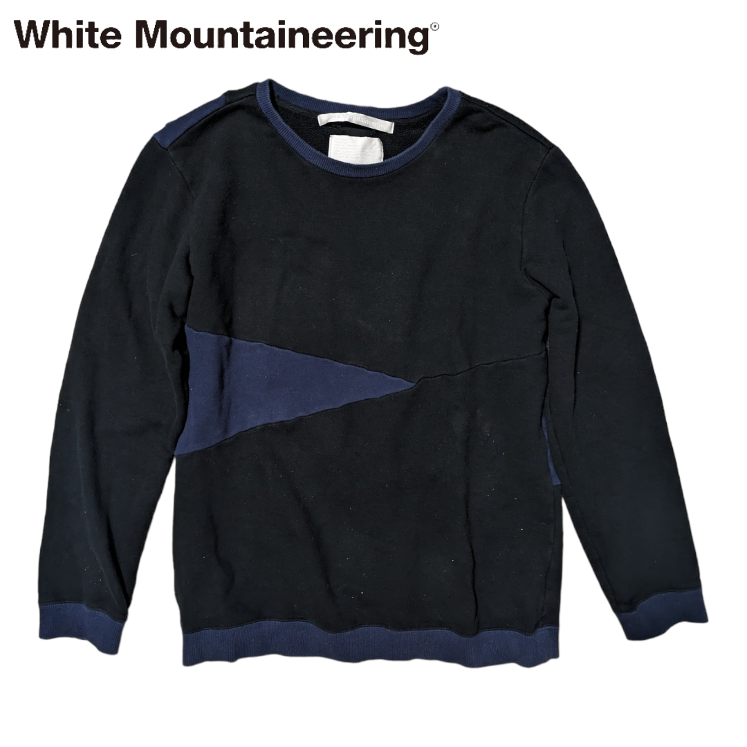 WHITE MOUNTAINEERING(ホワイトマウンテニアリング)のWhite Mountaineering 切り替え スウェットトレーナー メンズのトップス(スウェット)の商品写真