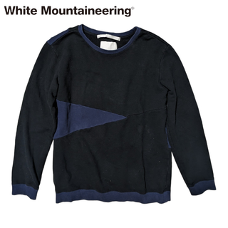 ホワイトマウンテニアリング(WHITE MOUNTAINEERING)のWhite Mountaineering 切り替え スウェットトレーナー(スウェット)