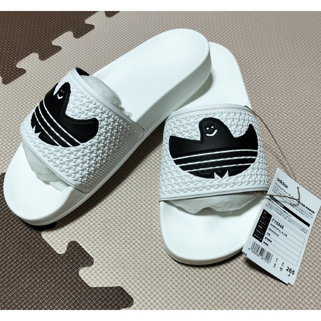 adidas - ☆ASB-621 新品未使用アディダス シャワーサンダル 白 26.5cm