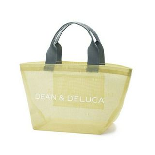 ディーンアンドデルーカ(DEAN & DELUCA)の新品未使用　DEEN&DELUKA　メッシュトートバッグ　シトラスイエロー　S(エコバッグ)