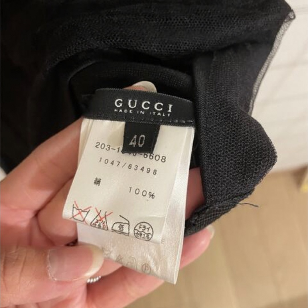 Gucci(グッチ)のGUCCI ♡ トップス　確実正規品 レディースのトップス(カットソー(長袖/七分))の商品写真