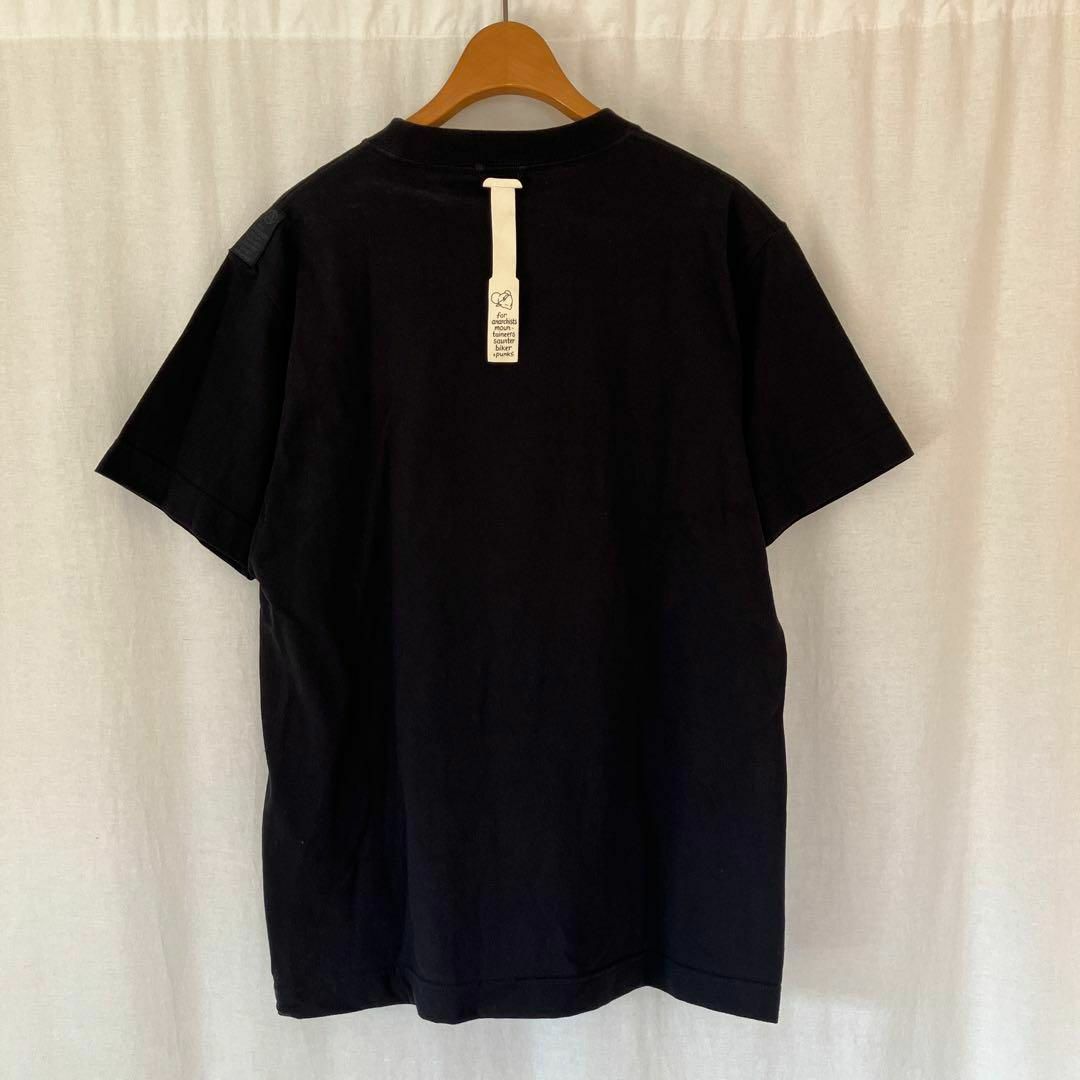 MOUNTAIN RESEARCH(マウンテンリサーチ)のMountain research 刺繍 NO FUTURE Tシャツ 黒M メンズのトップス(Tシャツ/カットソー(半袖/袖なし))の商品写真
