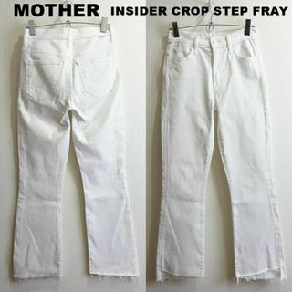 マザー(mother)のMOTHER　INSIDER CROP STEP FRAY　W64　ストレッチ(デニム/ジーンズ)