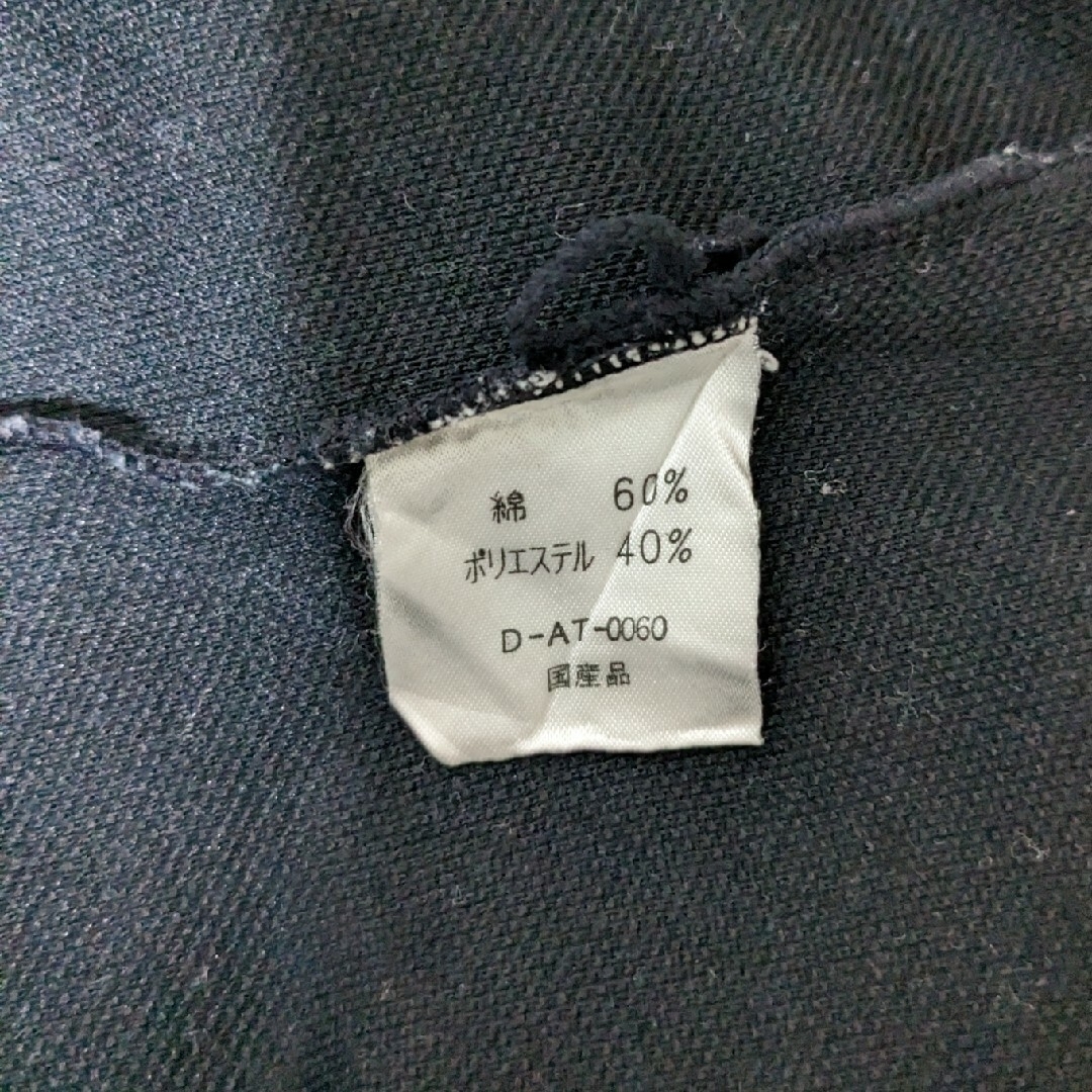 ハイジ様専用　GENT'S 　半袖ポロシャツ　無地　Ｌ　ブラック　古着 メンズのトップス(ポロシャツ)の商品写真