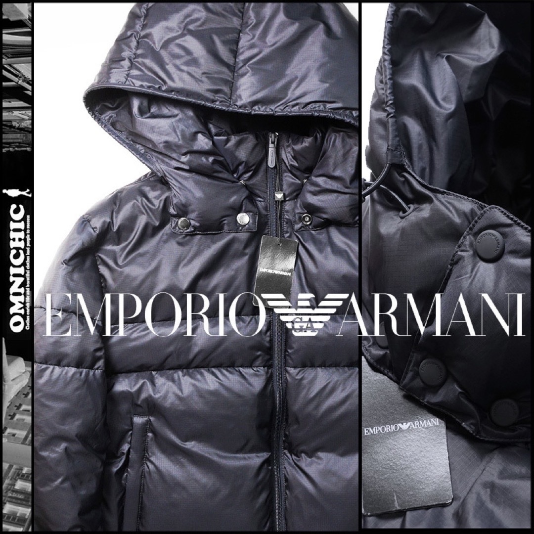 Emporio Armani - 旅行も安心たっぷり羽毛のパッカブルエンポリオ