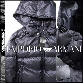 エンポリオアルマーニ(Emporio Armani)の旅行も安心たっぷり羽毛のパッカブルエンポリオアルマーニリアルダウンジャケット54(ダウンジャケット)