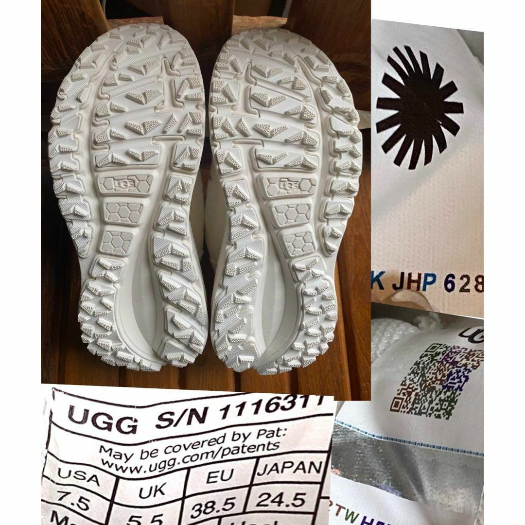 全国完売・激レア✨⑥24.5✨展示品✨超超美品✨UGG✨CA805 Zip✨厚底