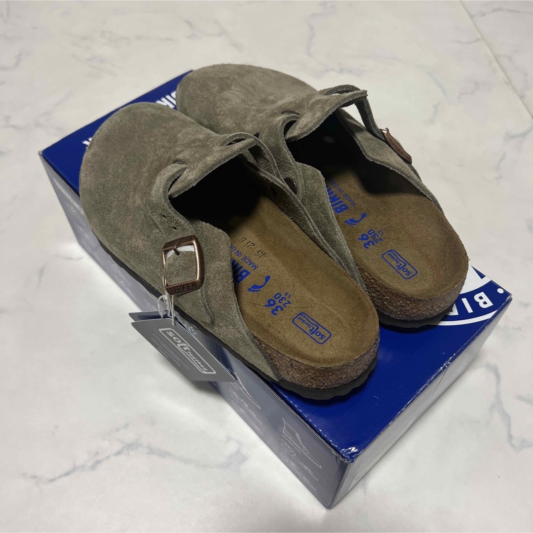 BIRKENSTOCK(ビルケンシュトック)のBIRKENSTOCK ビルケンシュトック Boston/ボストン ベージュ レディースの靴/シューズ(サンダル)の商品写真