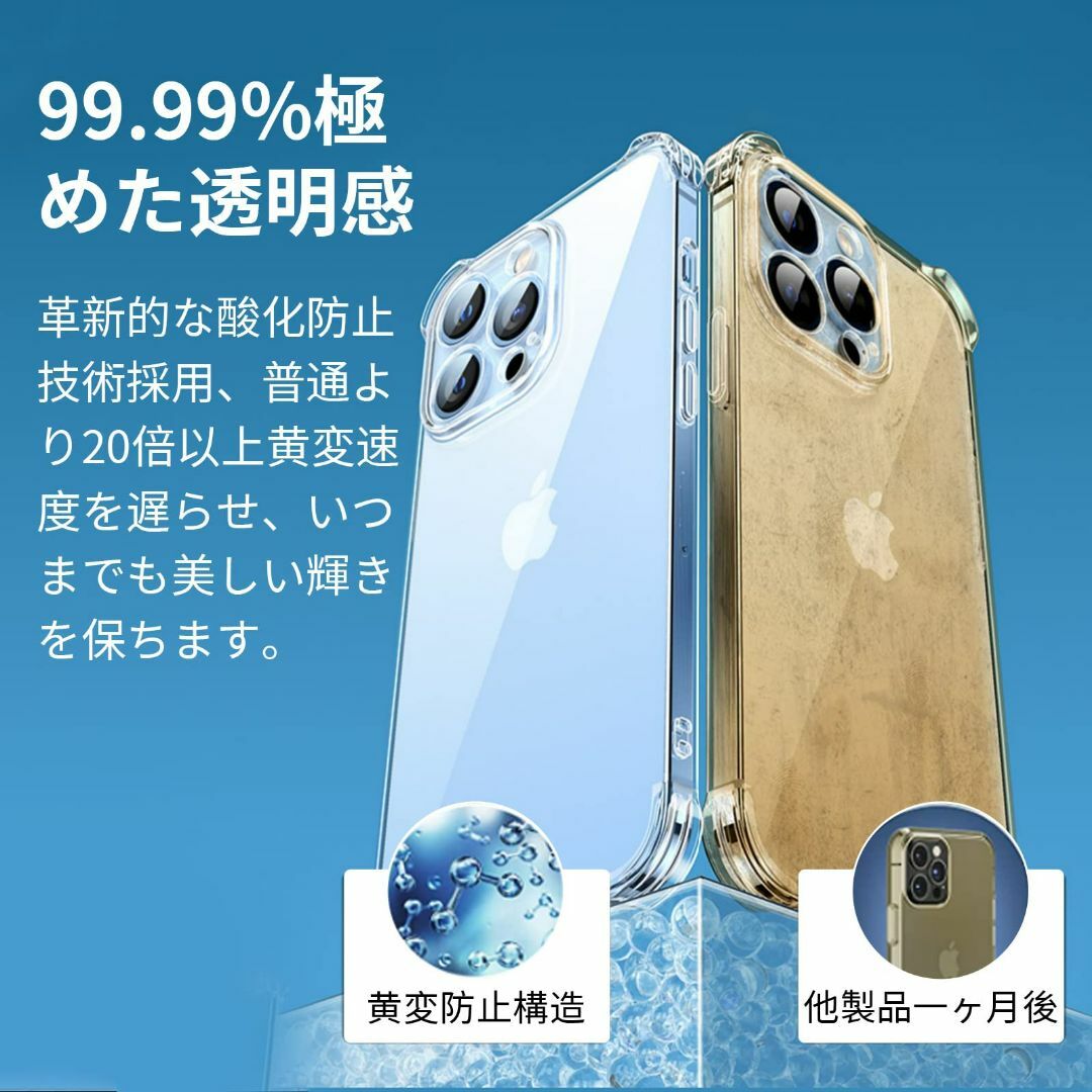 サイズ:iPhone14_色:Clear】【2022改良モデル】TEMEDO の通販 by