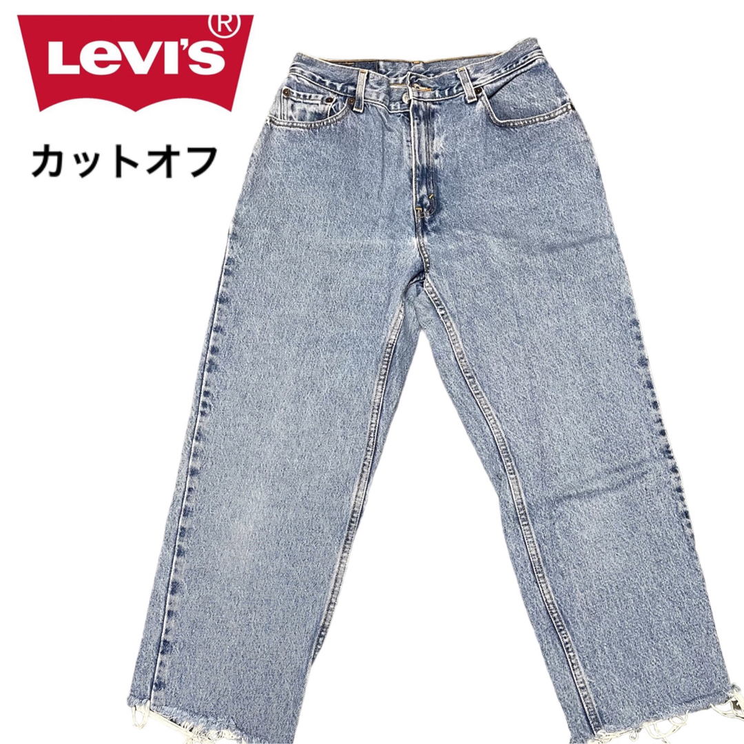 Levi's(リーバイス)の【古着　リーバイス　カットオフデニム ストリート】 メンズのパンツ(デニム/ジーンズ)の商品写真