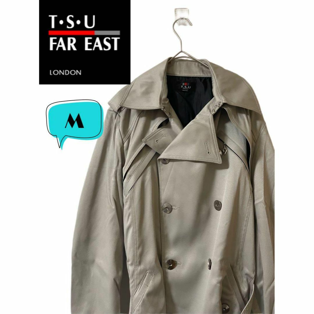 T.S.U FAR EAST ティーエスユーファーイースト トレンチコート M