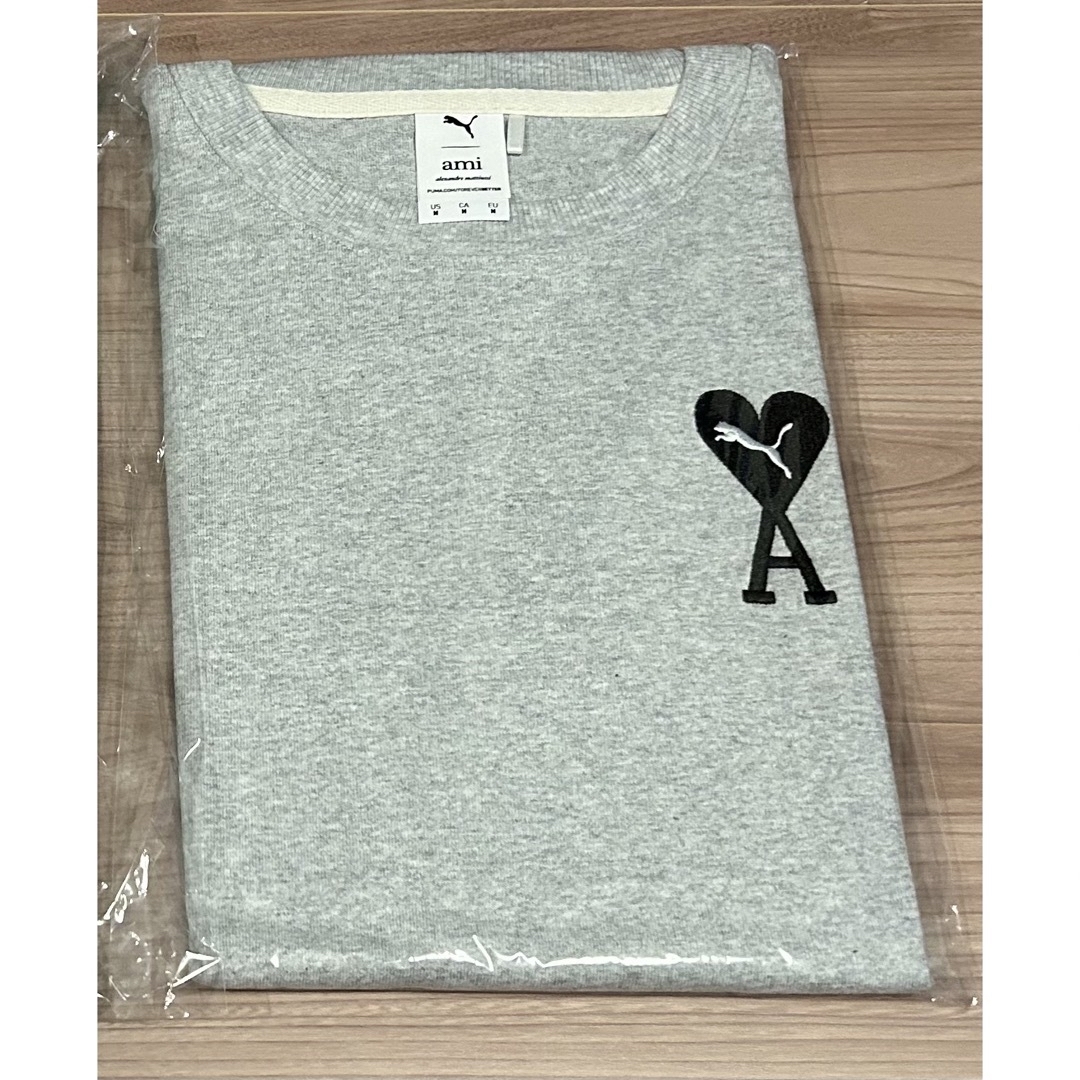 ami(アミ)のはしさん専用　Ami PUMA コラボ Tシャツ  アミ プーマ　2枚 メンズのトップス(Tシャツ/カットソー(半袖/袖なし))の商品写真