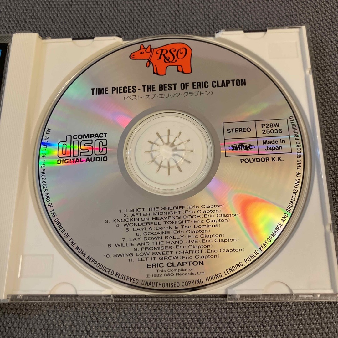 ERIC CLAPTON(エリック・クラプトン) CD エンタメ/ホビーのCD(ポップス/ロック(洋楽))の商品写真