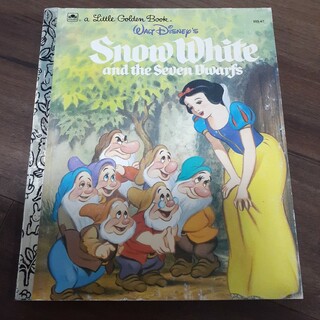 ディズニー(Disney)の英語の絵本　ディズニーの白雪姫　Disney　SNOW　White(アート/エンタメ)
