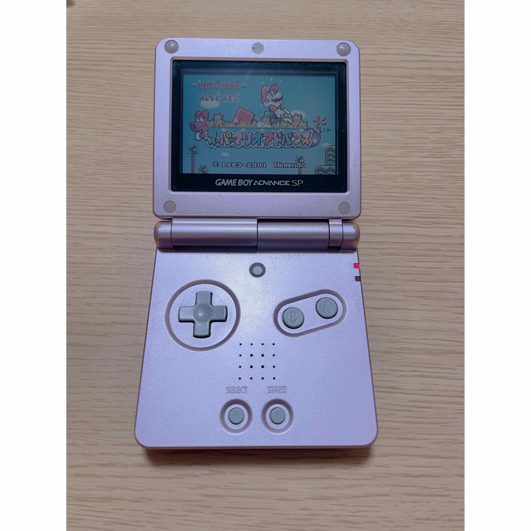 任天堂 ゲームボーイアドバンスSP シルバー+スーパーマリオ2ソフト