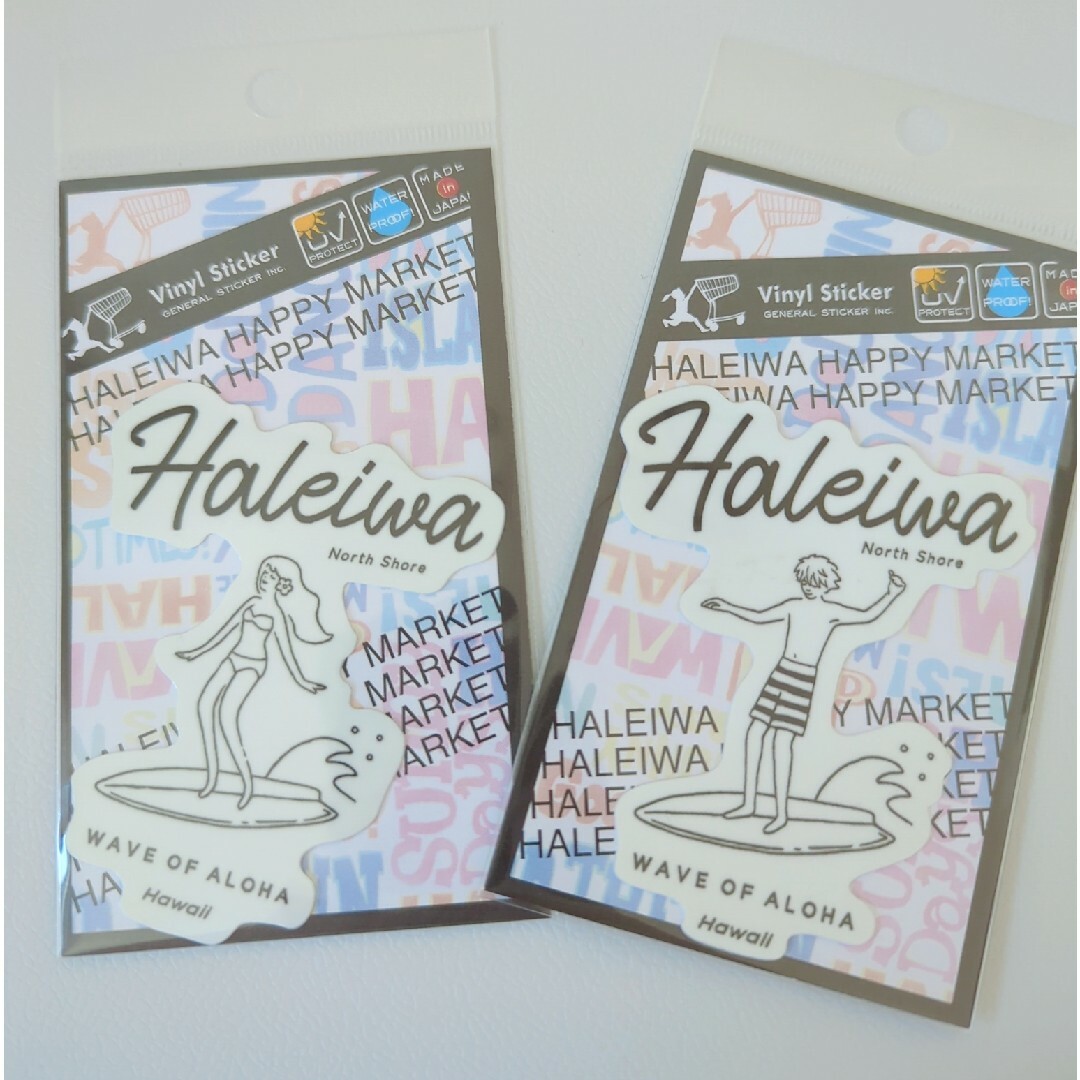 HALEIWA(ハレイワ)のHALEIWA　ハレイワ　ステッカー　男の子　女の子 セット ハンドメイドの文具/ステーショナリー(しおり/ステッカー)の商品写真