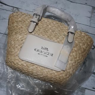 専用 新品未使用 COACH コーチスモール トートホワイト