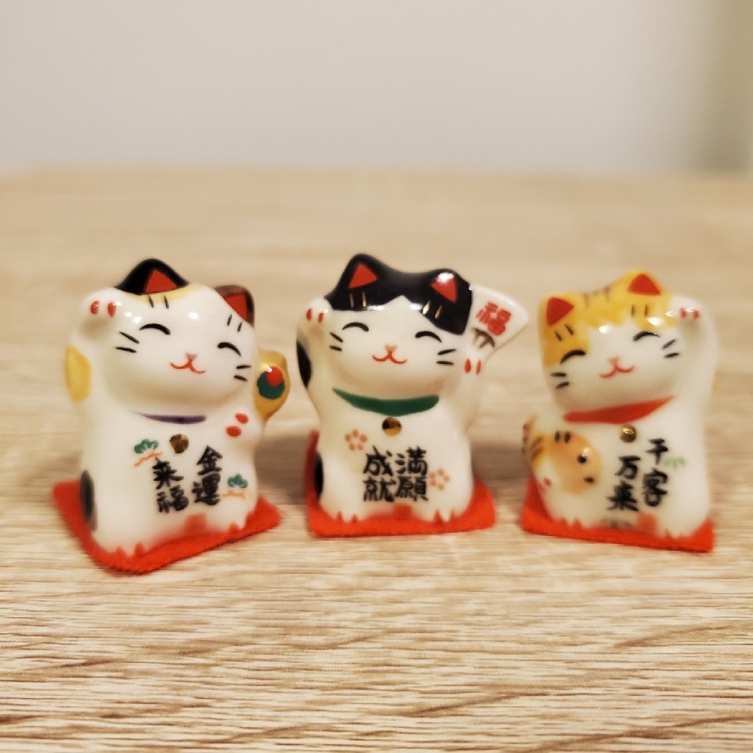 最大87%OFFクーポン ツヤツヤ招き猫オルゴナイト インテリア