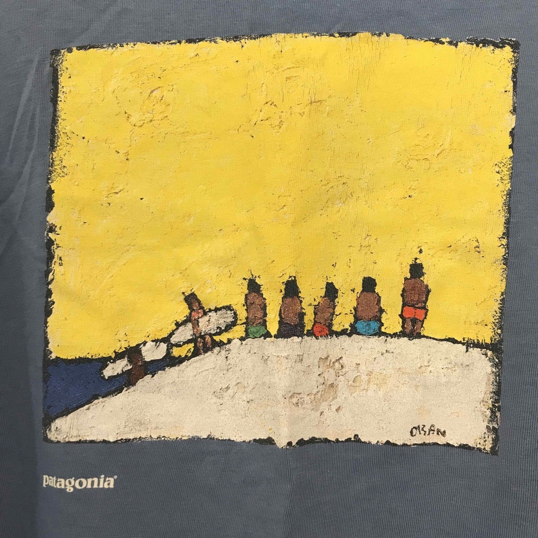 patagonia(パタゴニア)の90s パタゴニア tシャツ Beneficial メンズのトップス(Tシャツ/カットソー(半袖/袖なし))の商品写真