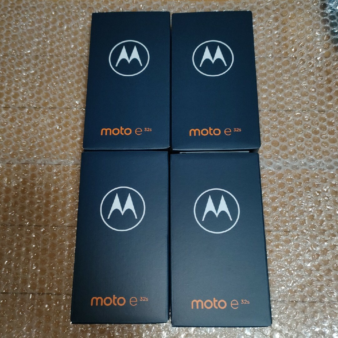 Motorola - 4台セット MOTOROLA moto e32s Slate Gray グレーの通販 by