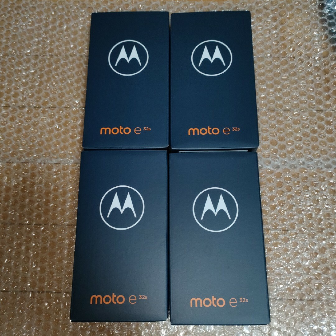 4台セット MOTOROLA moto e32s Slate Gray グレー