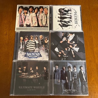 カトゥーン(KAT-TUN)のKAT-TUN シングル CD 6枚セット まとめ売り(アイドルグッズ)