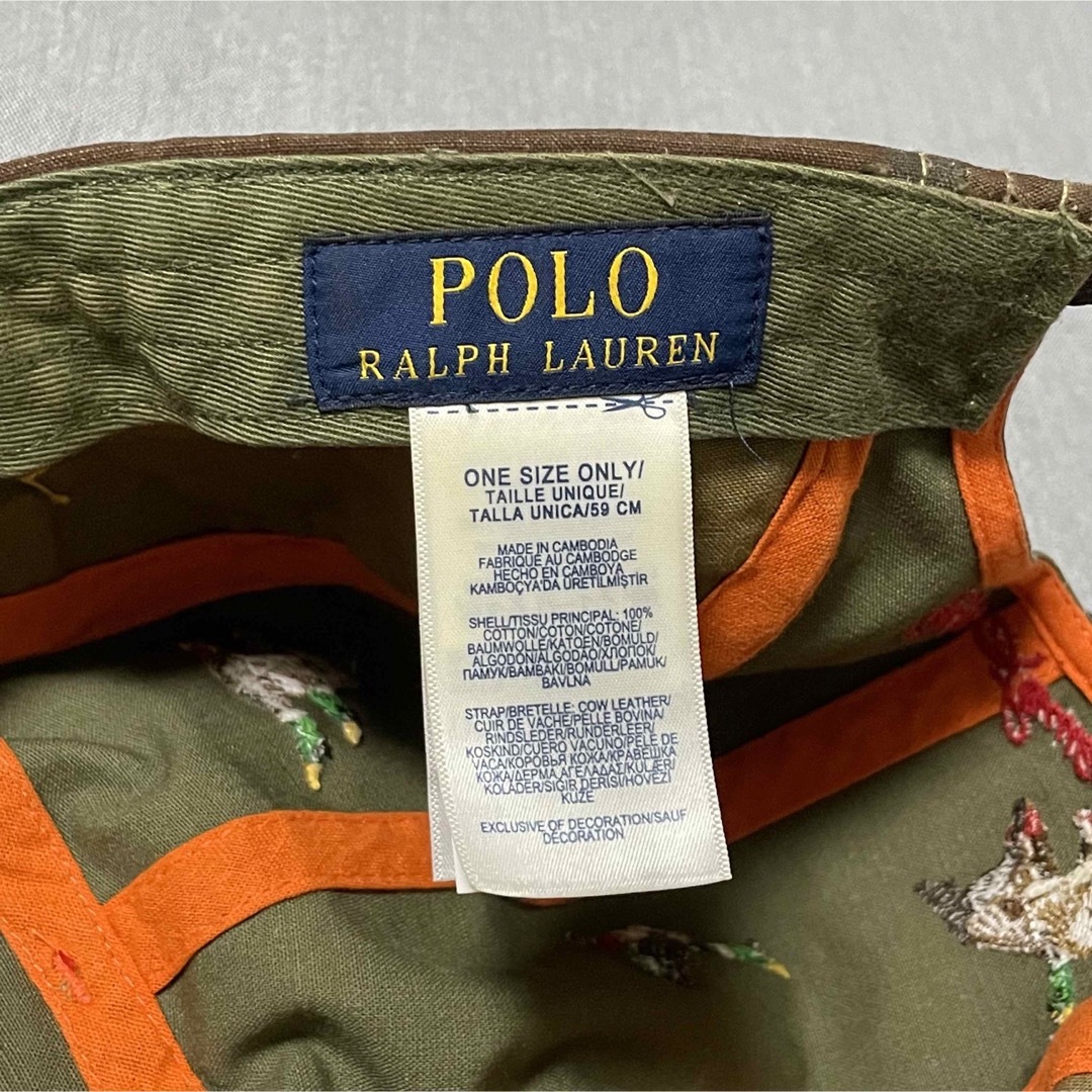 POLO RALPH LAUREN(ポロラルフローレン)のPOLO country（復刻）Ralph Lauren 5面キャップ メンズの帽子(キャップ)の商品写真