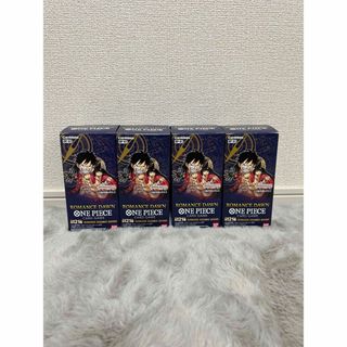 ワンピース(ONE PIECE)のロマンスドーン　4BOX 未開封(Box/デッキ/パック)