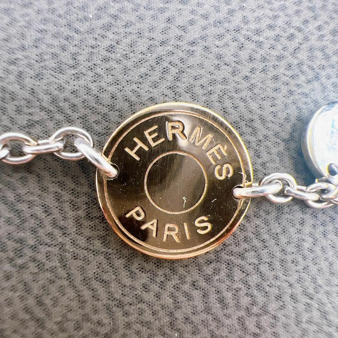 HERMES - エルメス コンフェッティ ブレスレット シルバー HERMES - エルメス コンフェッティ ブレスレット シルバー