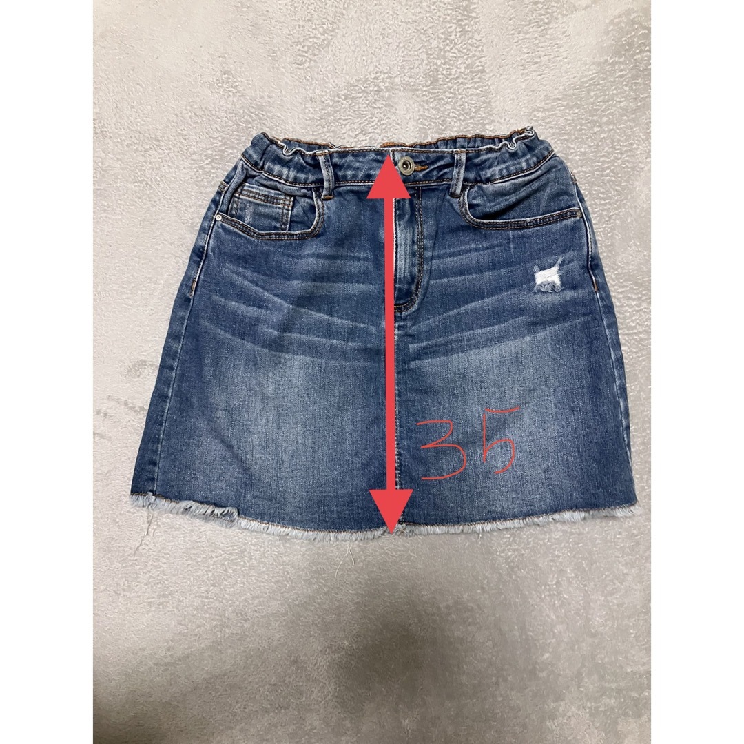 ZARA キッズ用デニムスカート - スカート