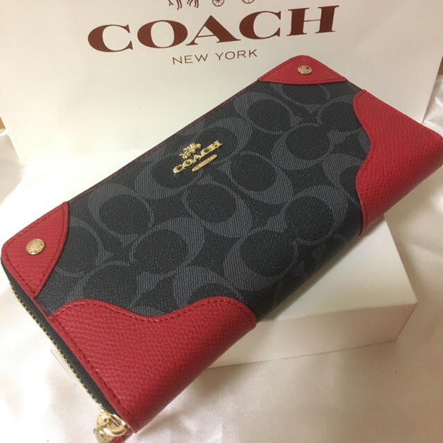 COACH(コーチ)のプレゼントにも❤️新品コーチ正規品ラウンドファスナー長財布Ｆ53780 レディースのファッション小物(財布)の商品写真