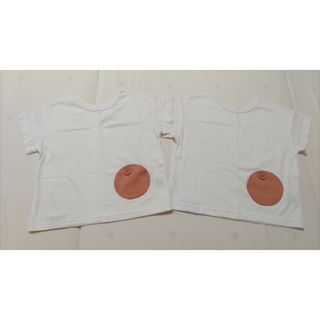 GU　Tシャツ　シナぷしゅ　双子　キッズ(Tシャツ/カットソー)