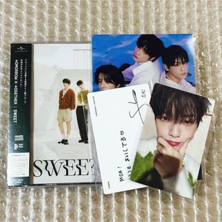 スビン TXT SWEET トレカ ブロマイド メッセージカード 通常盤