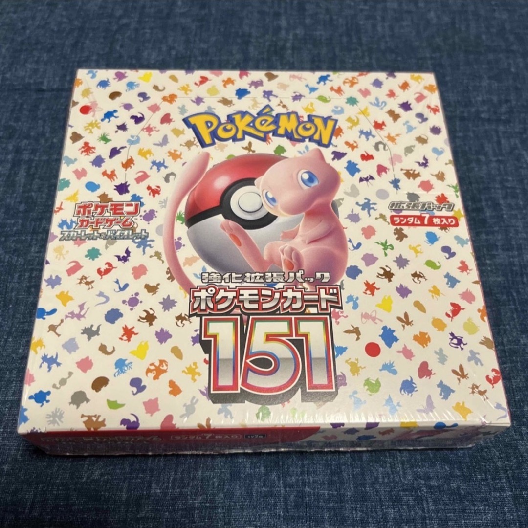 ポケモン カード 151 シュリンク付き　1BOX