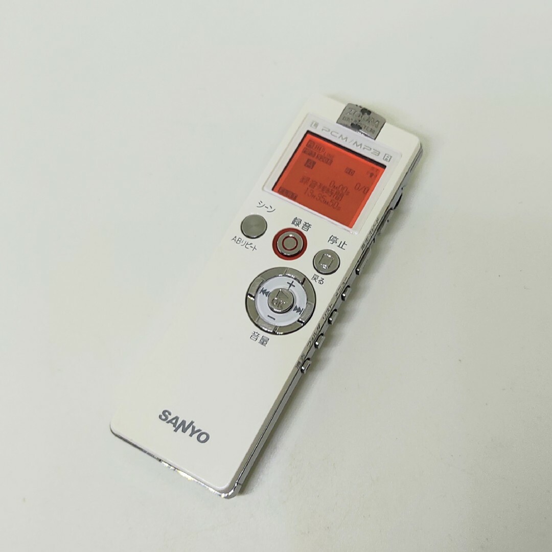 SANYO(サンヨー)の三洋電機 ICR-PS501RM ボイスレコーダー sanyo 2GB+micr スマホ/家電/カメラのオーディオ機器(ポータブルプレーヤー)の商品写真