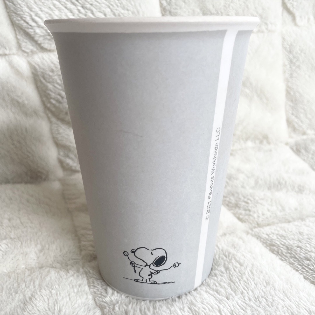 SNOOPY(スヌーピー)のスヌーピー PEANUTS バンブーカップ AUTUMN インテリア/住まい/日用品のキッチン/食器(グラス/カップ)の商品写真