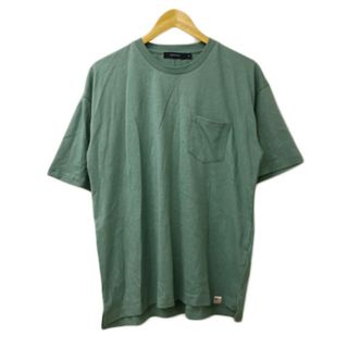 レイジブルー(RAGEBLUE)のレイジブルー Tシャツ カットソー プルオーバー 無地 半袖 M 緑(Tシャツ/カットソー(半袖/袖なし))