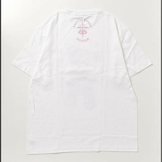 新宿限定色完売品  トラバス×レフレム  ダブルネームコラボTシャツ  新品白