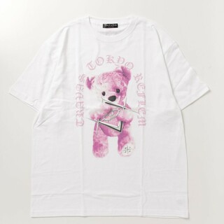 【新品 病み苺】完売 トラバストーキョー オープンカラーシャツ レフレム KRY