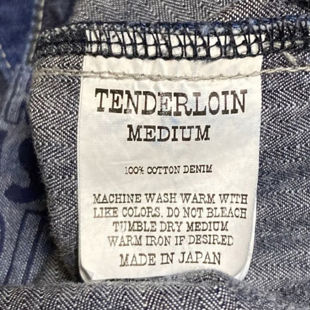 TENDERLOIN - Mサイズ テンダーロイン デニム ヘリンボーン コート