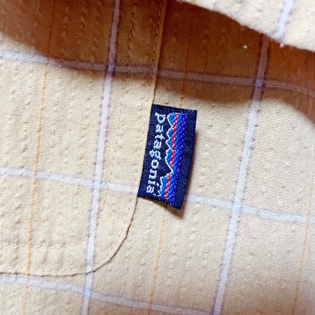 patagonia(パタゴニア)の希少XL★Patagonia パタゴニア ワンポイントロゴ オーバーサイズシャツ メンズのトップス(シャツ)の商品写真